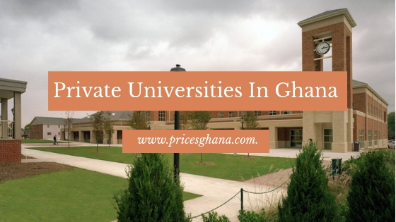 Private Universities In Ghana (2023)