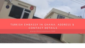 The Turkish Embassy in Ghana