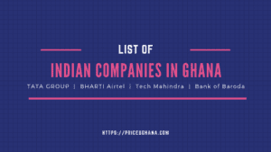 indian companies in ghana