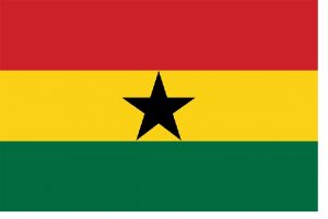Who designed the Ghana flag