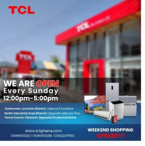 TCL Branch Locations in Ghana