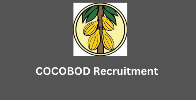 COCOBOD Recruitment 2023/2024