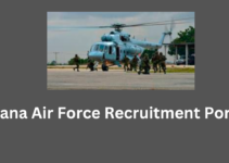 Ghana Air Force Recruitment Portal 2023/2024 Application Form