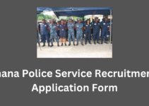 Ghana Police Service Recruitment Portal 2023/2024 Application Form